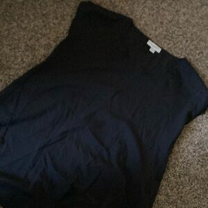 Liz Lange Black Maternity Blouse